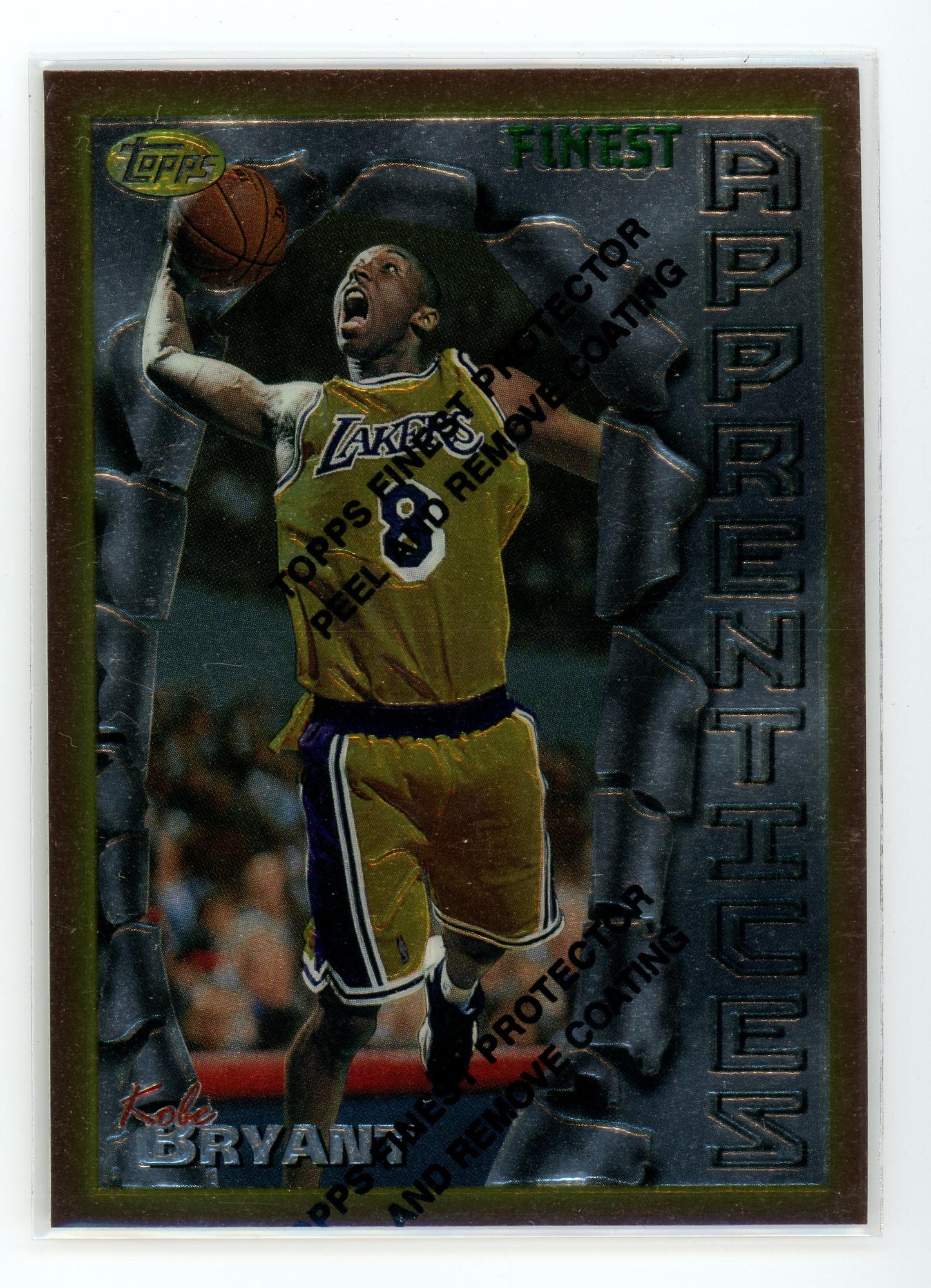 1996 Topps Finest #74 Kobe Bryant Apprentices