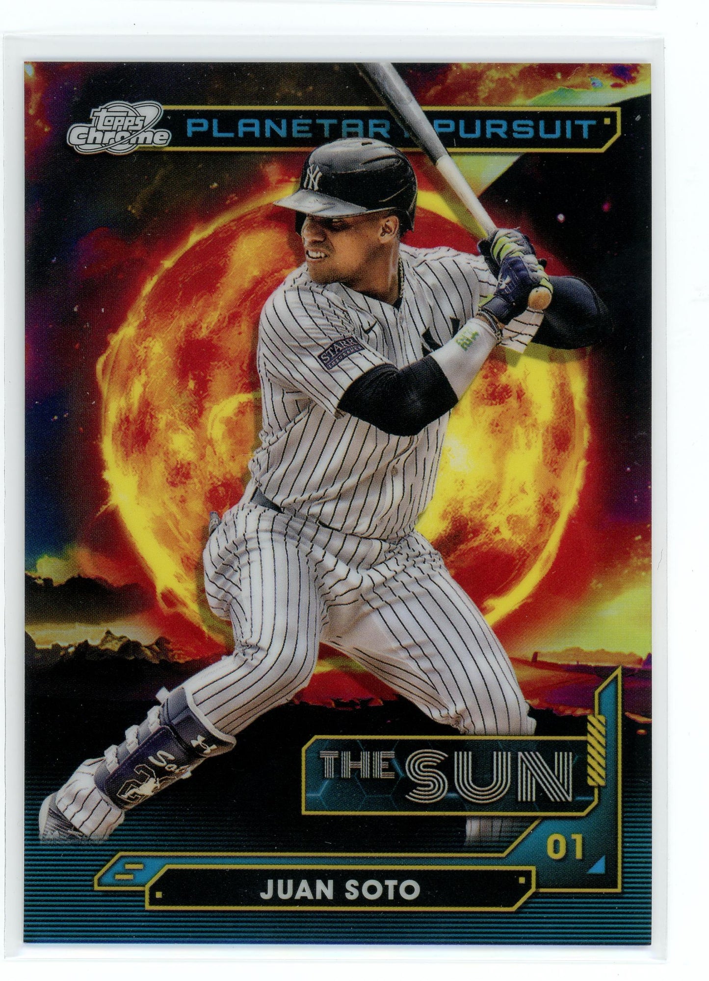 2024 Topps Chrome Planetary Pursuit #PPS-10 Juan Soto The Sun