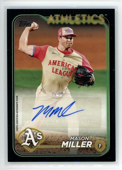 2024 Topps #ASGA-MM Mason Miller All Star Game Auto /199