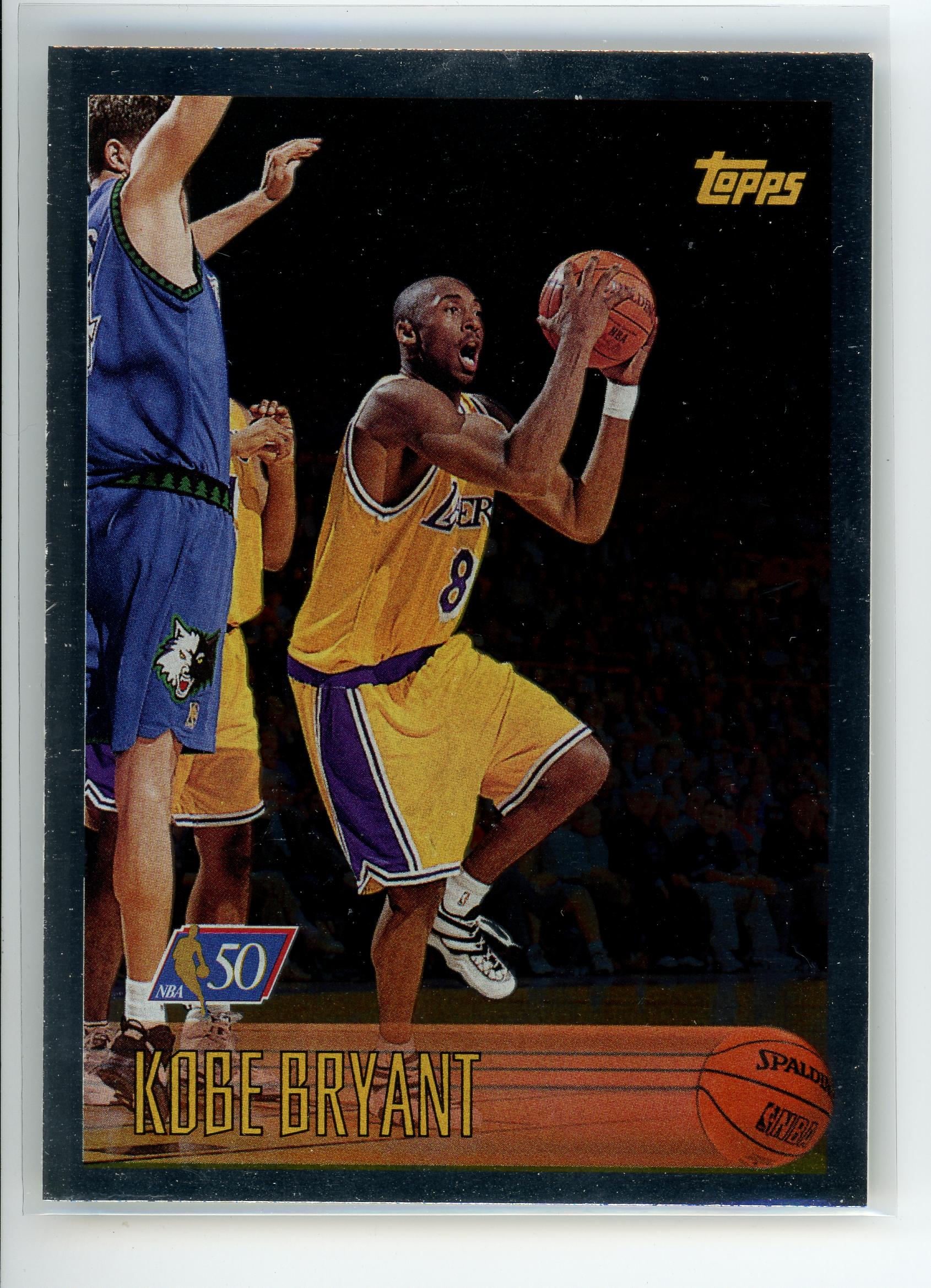 1996-97 Topps #138 Kobe Bryant NBA at 50