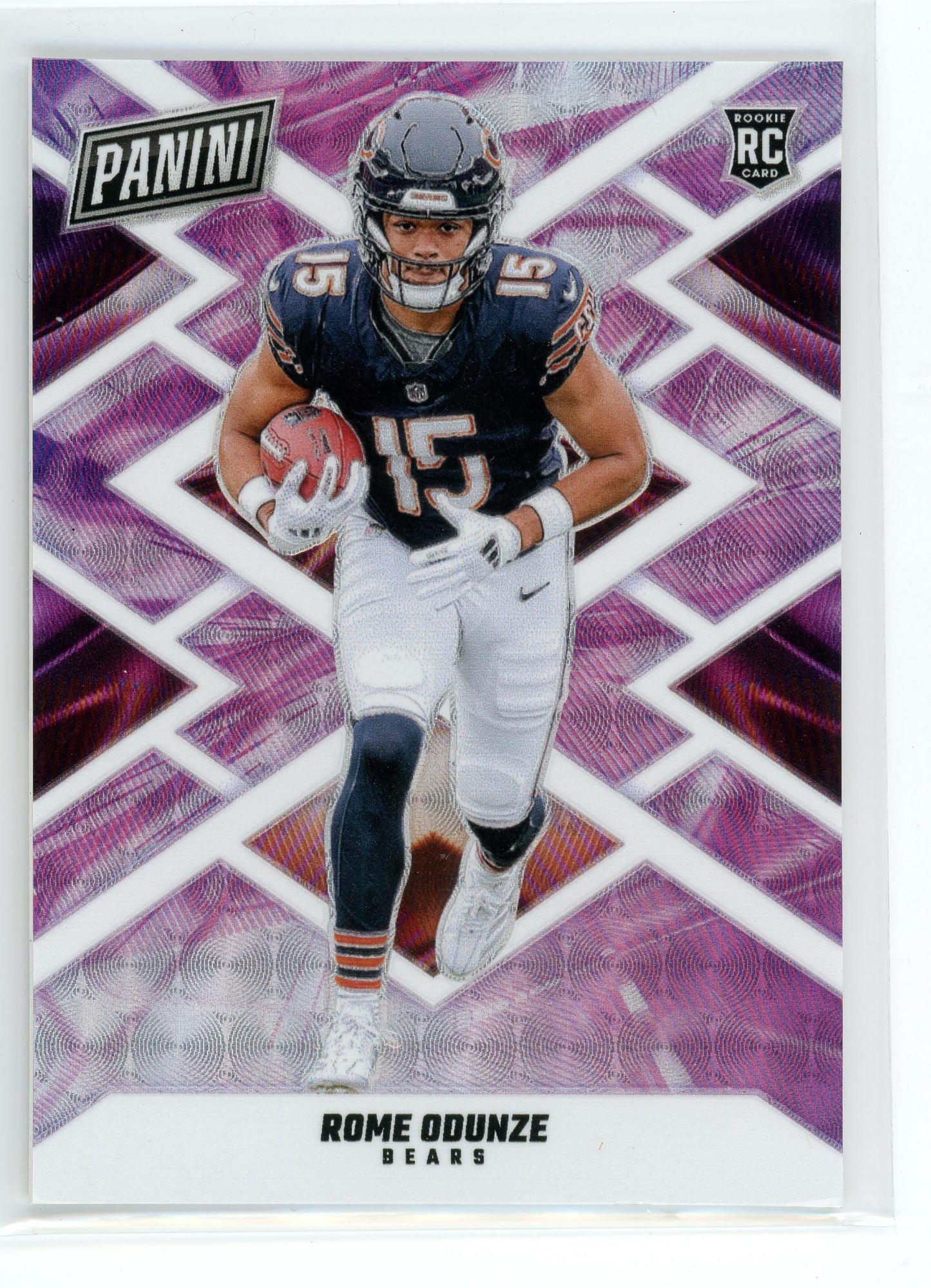 2024 Panini Black Friday #RO Rome Odunze Silver Vinyl Prizm /99