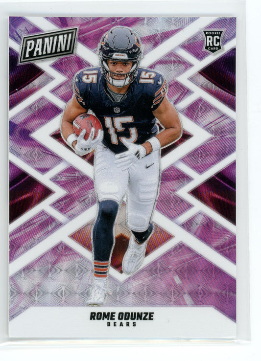 2024 Panini Black Friday #RO Rome Odunze Silver Vinyl Prizm /99