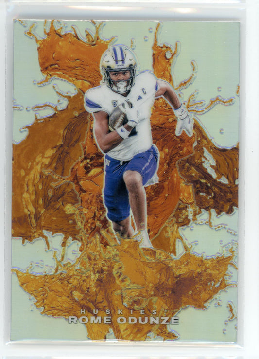 2024 Panini Black Friday #RO Rome Odunze Splash Of Color /99