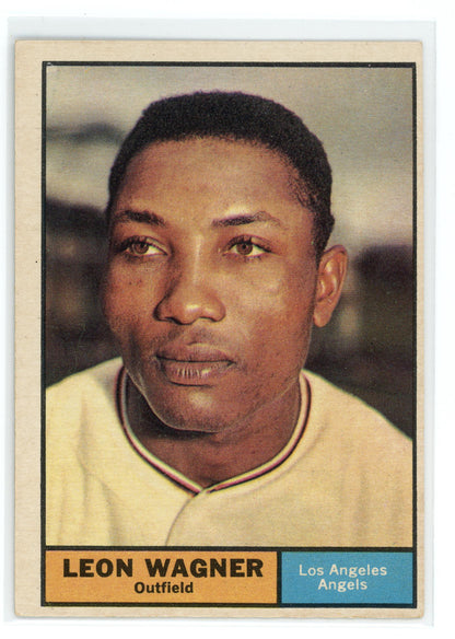 1961 Topps #547 Leon Wagner