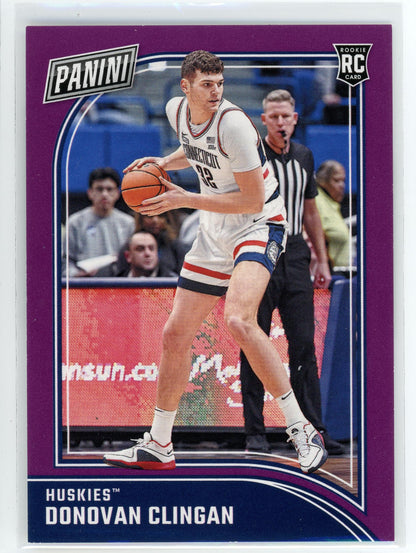 2024 Panini Black Friday #DC Donovan Clingan Purple /25