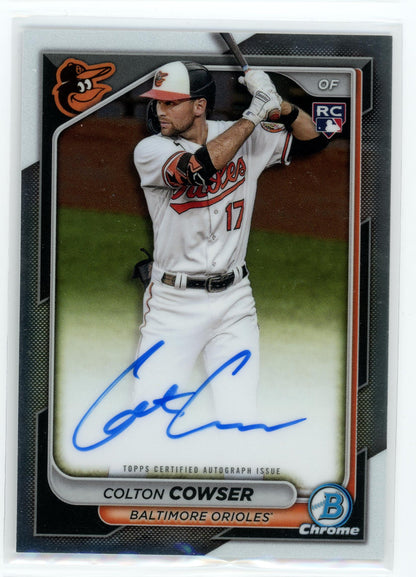 2024 Topps #CRA-CC Colton Cowser Rookie Auto