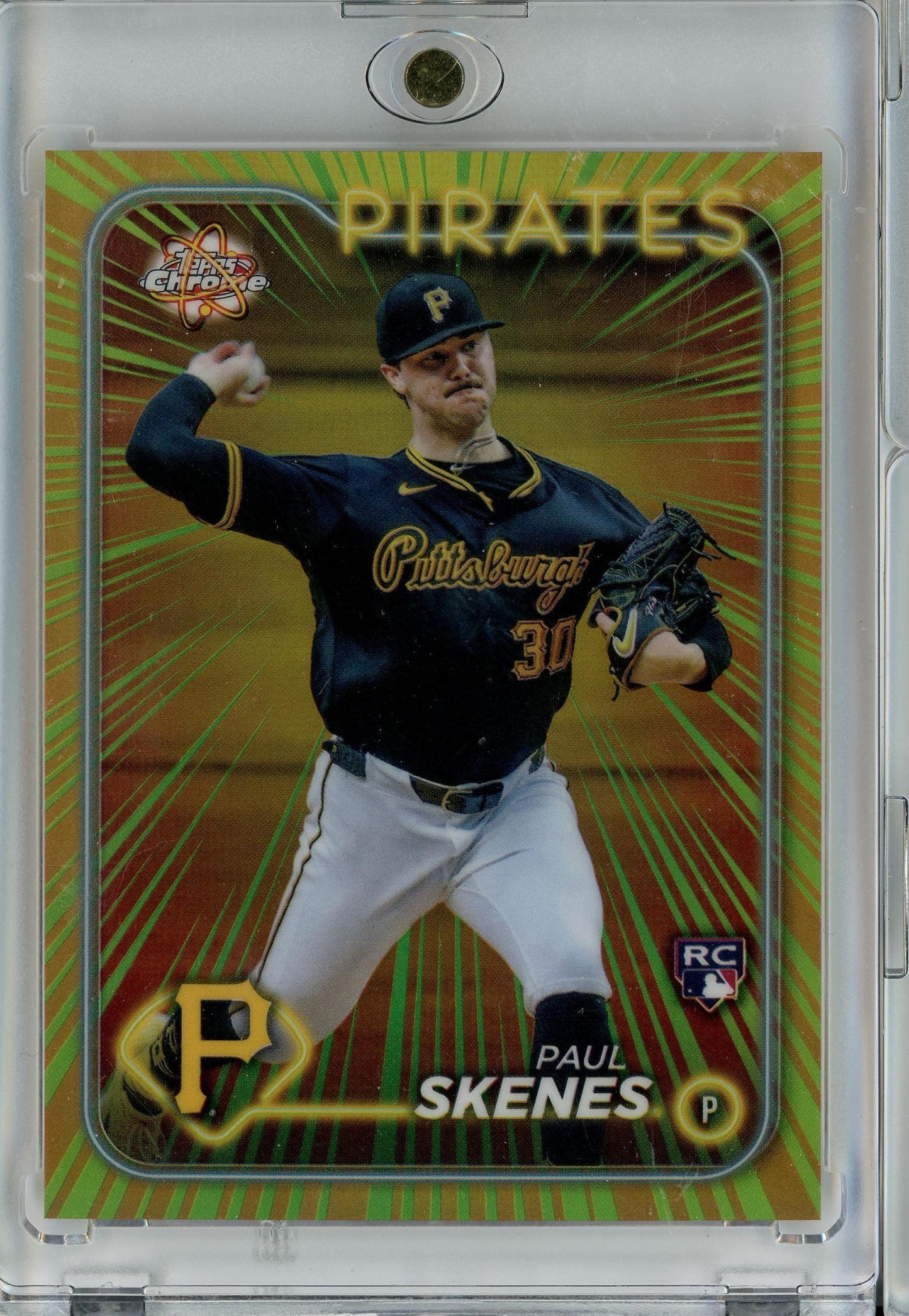 2024 Topps Chrome #RR-21 Paul Skenes Radiating Rookies Refractor