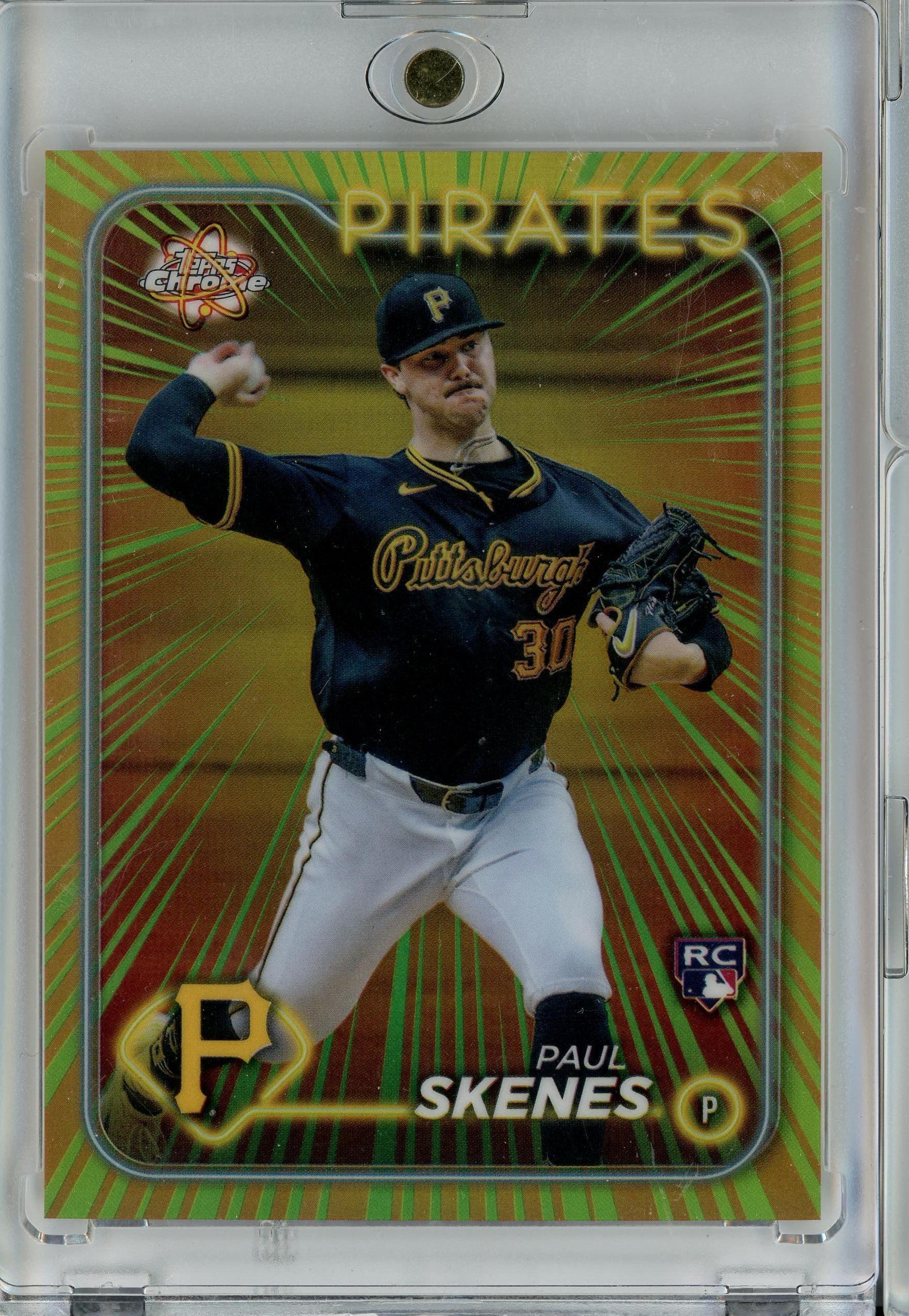 2024 Topps Chrome #RR-21 Paul Skenes Radiating Rookies Refractor