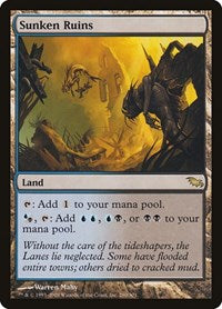 MTG Shadowmoor Sunken Ruins