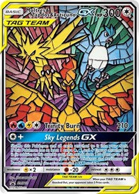Pokemon SM Promos Moltres & Zapdos & Articuno GX