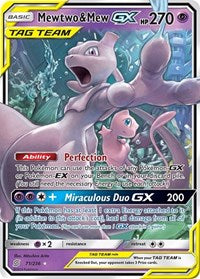 Pokemon SM - Unified Minds Mewtwo & Mew GX