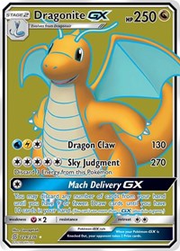 pokemon SM - Unified Minds Dragonite GX (Full Art)
