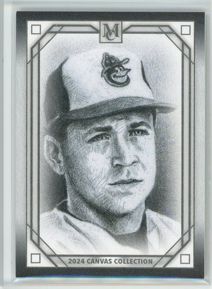 2024 Topps Museum #CCR-8 Cal Ripken JR. Canvas Collection