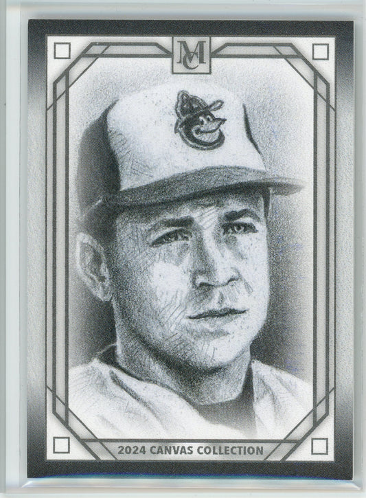2024 Topps Museum #CCR-8 Cal Ripken JR. Canvas Collection