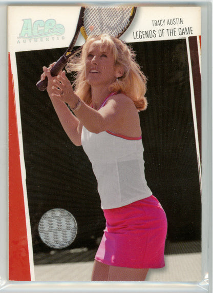 2006 Ace Authentic #LG-2 Tracy Austin Legends of the Game Material