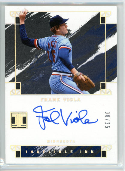 2024 Panini Impeccable #II-FV Frank Viola Indelible Ink /25