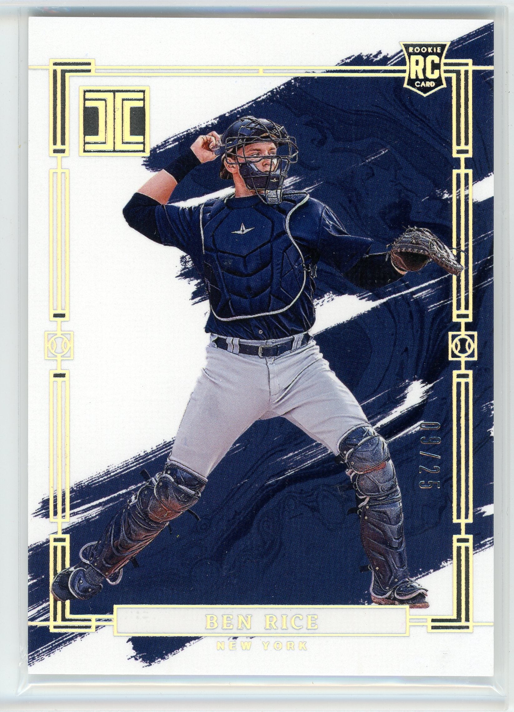 2024 Panini Impeccable #85 Ben Rice