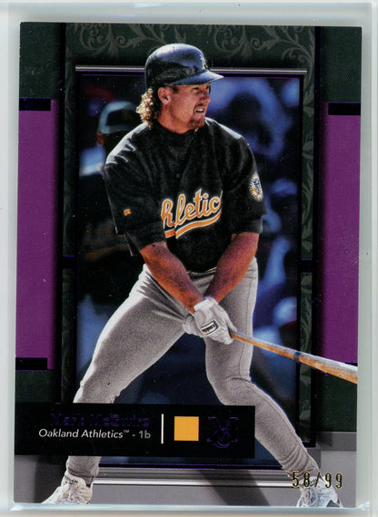 2024 Topps Museum Collection #77 Mark McGwire Amethyst #/99