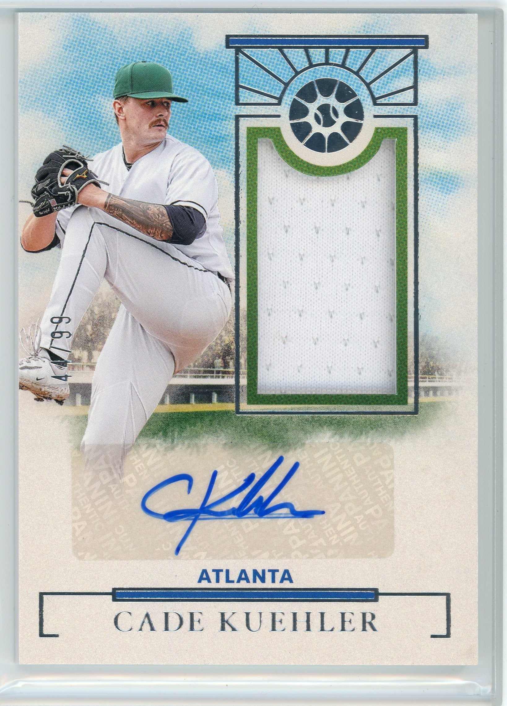 2024 Panini Boys Of Summer #PMS-CK Cade Kuehler Patch Auto /99