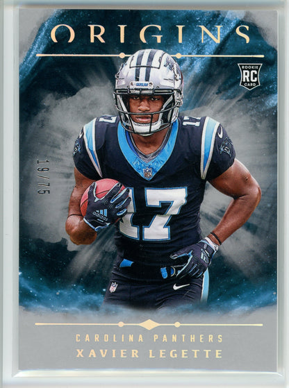2024 Panini Origins #132 Xavier Legette Silver /75