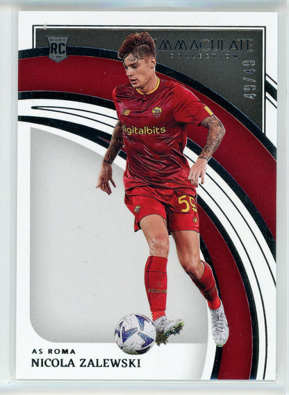 2022-23 Panini Immaculate Collection #22 Nicola Zalewski Silver /49