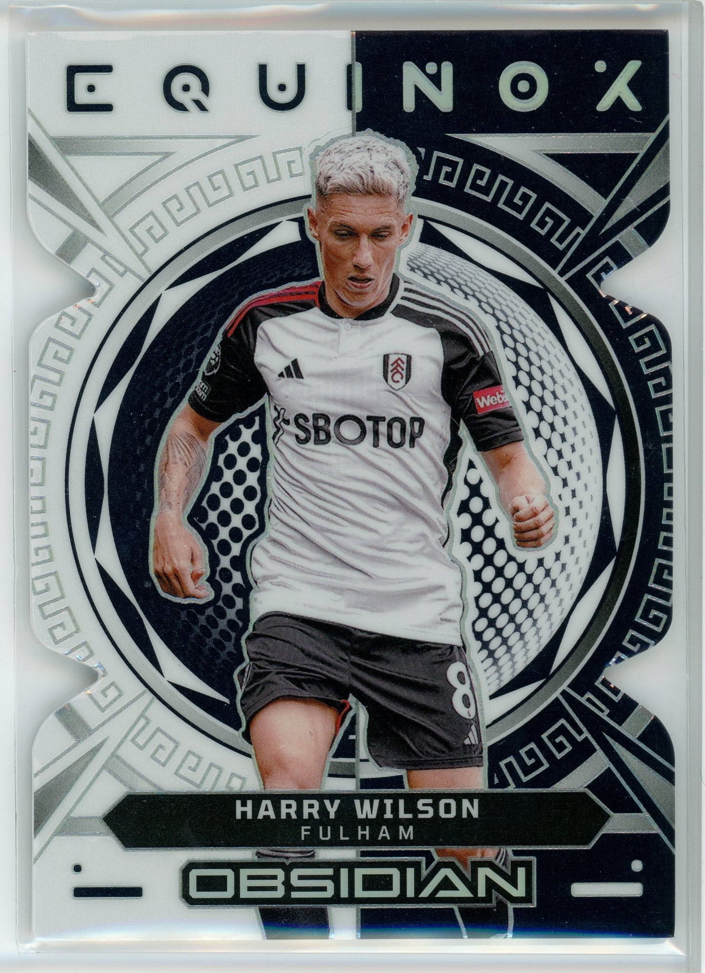 2023-24 Panini Obsidian #6 Harry Wilson Silver Die-Cut Prizm /120