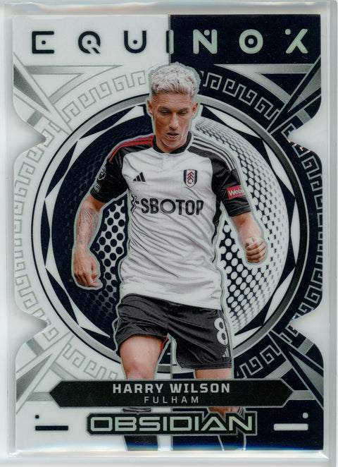 2023-24 Panini Obsidian #6 Harry Wilson Silver Die-Cut Prizm /120