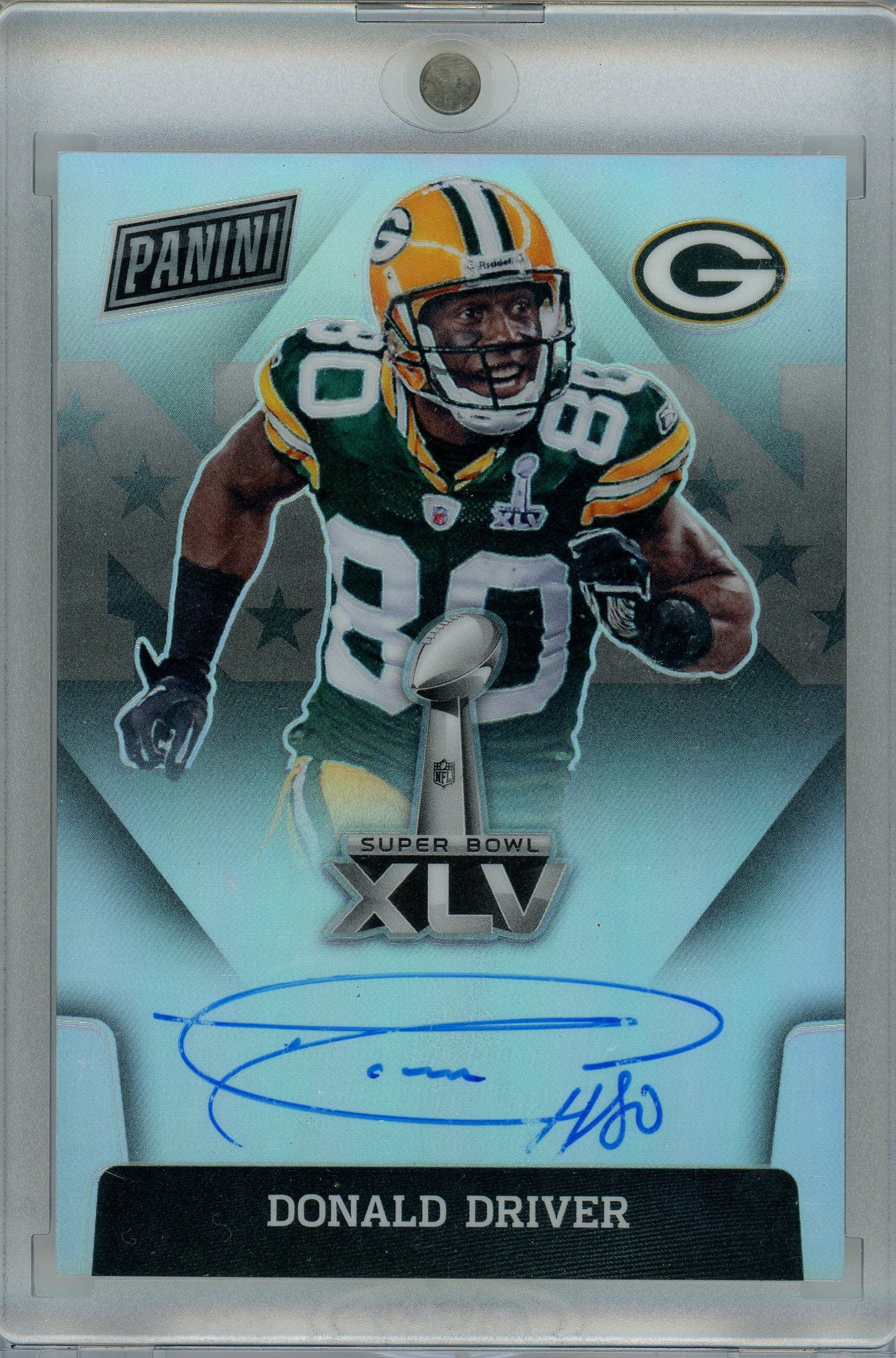 2021 Panini #SBXLV-DD Donald Driver Super Bowl XLV AUuto
