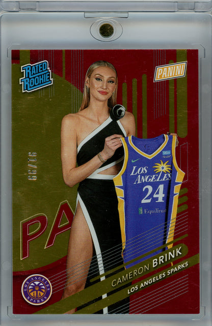 2024 Panini National #RR2 Cameron Brink Rated Rookie Red /99