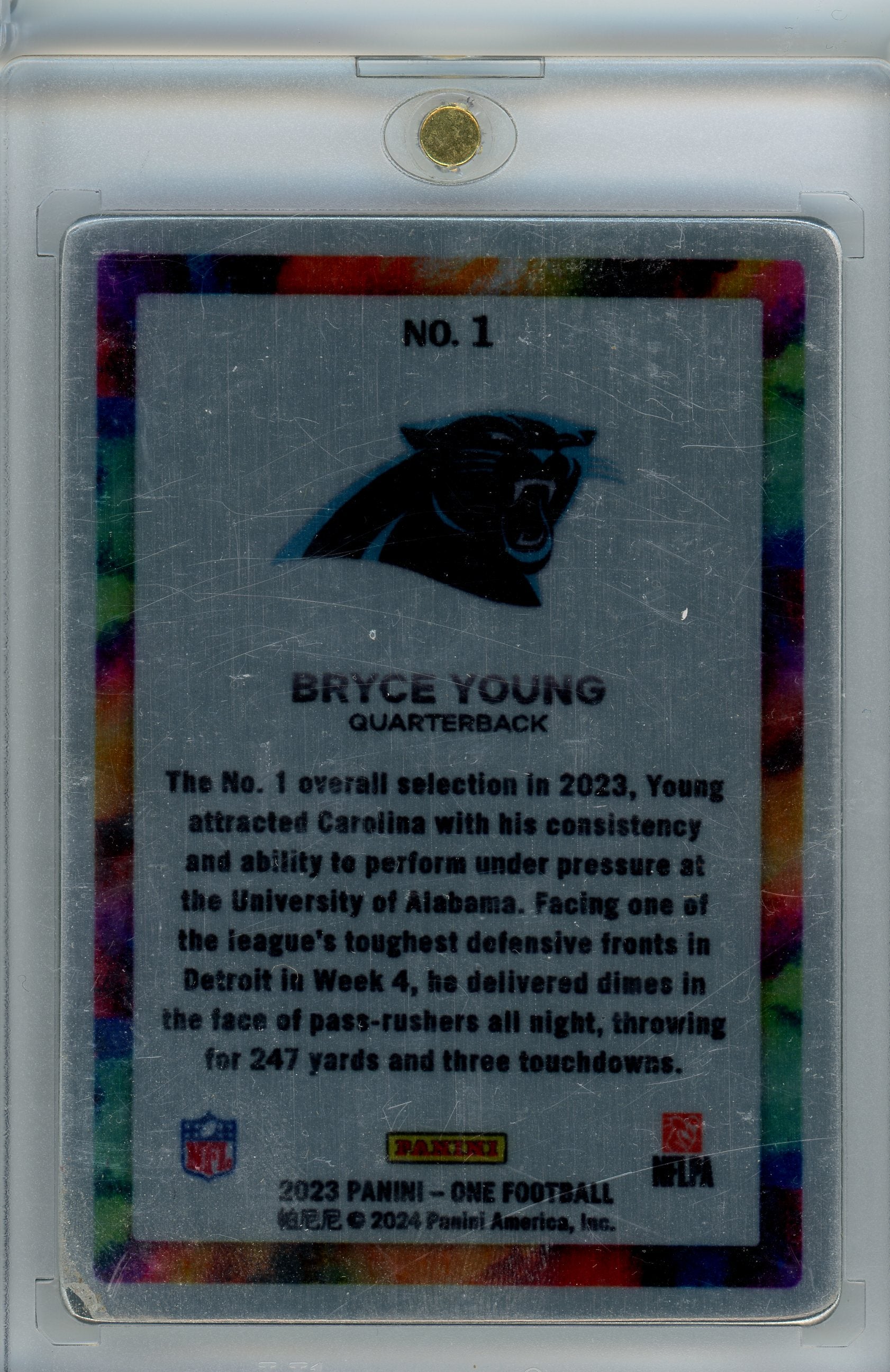 2023 Panini One #1 Bryce Young