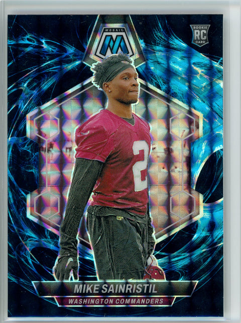 2024 Panini Mosaic #349 Mike Sainristil Genesis Case Hit