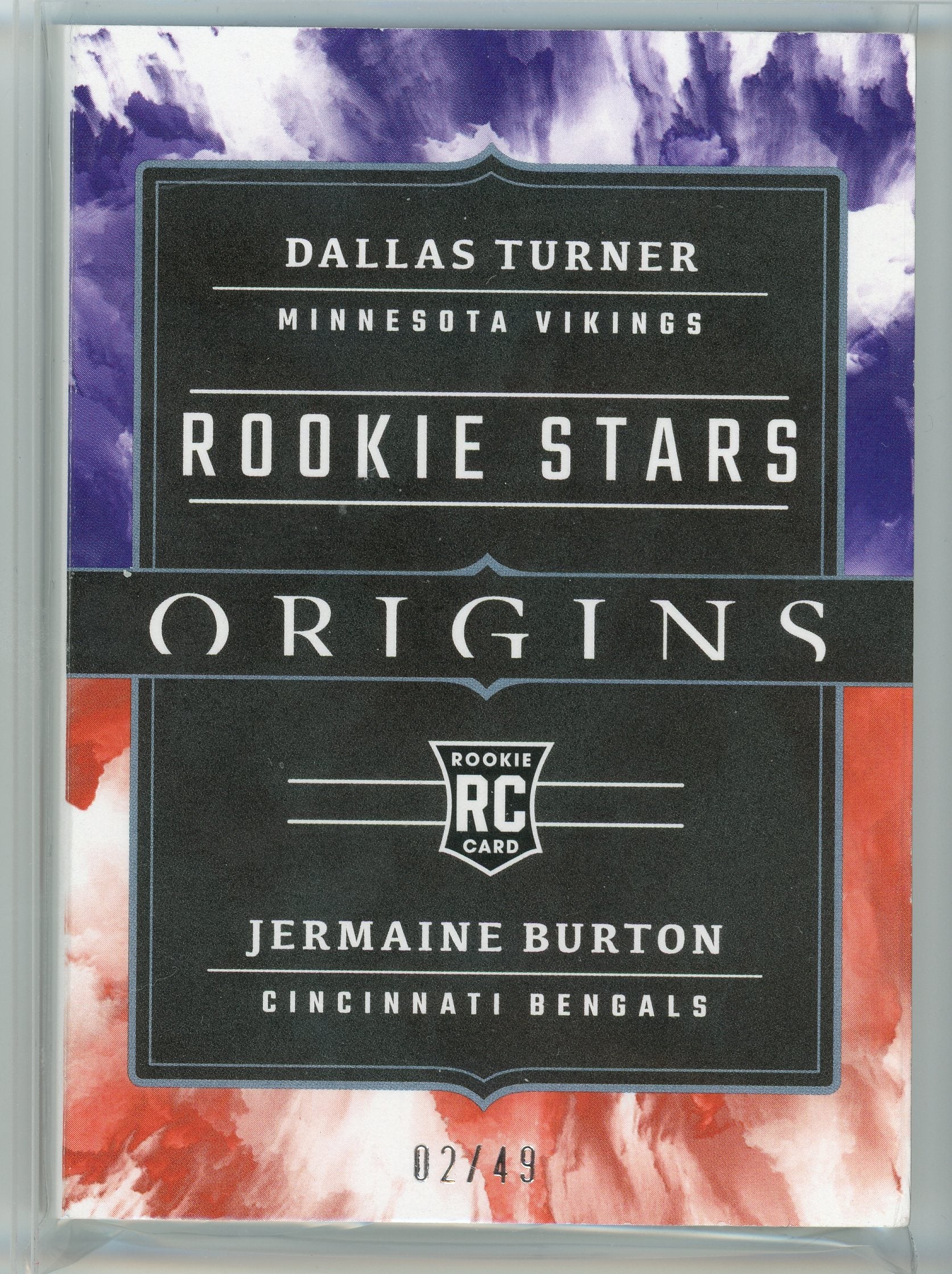 2024 Panini Origins #RDPS-10 Jermaine Burton Rookie Stars /49