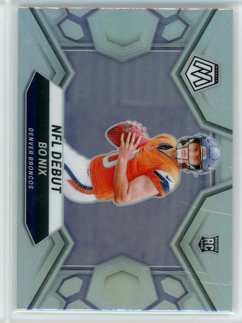 2024 Panini Mosaic #271 Bo Nix Silver Holo
