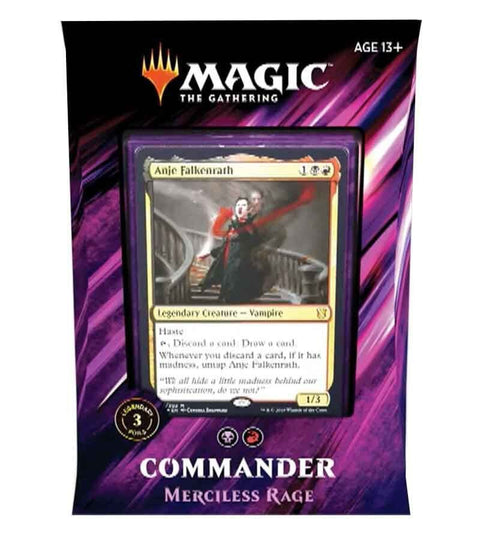 Magic: The Gathering - Commander 2019 Deck Merciless Rage