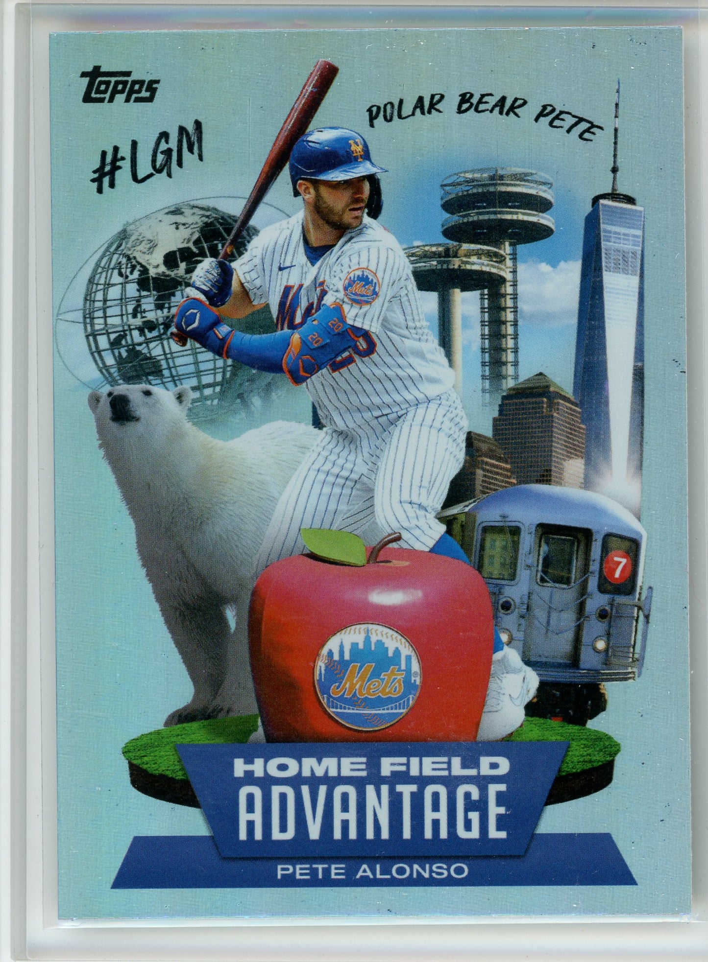 2022 Topps #HA-6 Pete Alonso Home Field Advantage Holo