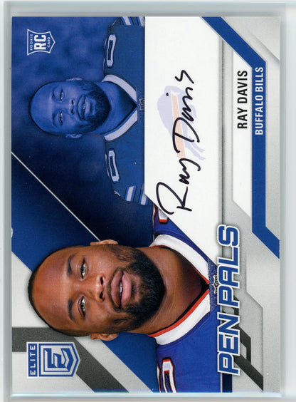 2024 Donruss Elite #PAL-RDA Ray Davis Pen Pals Rookie Auto