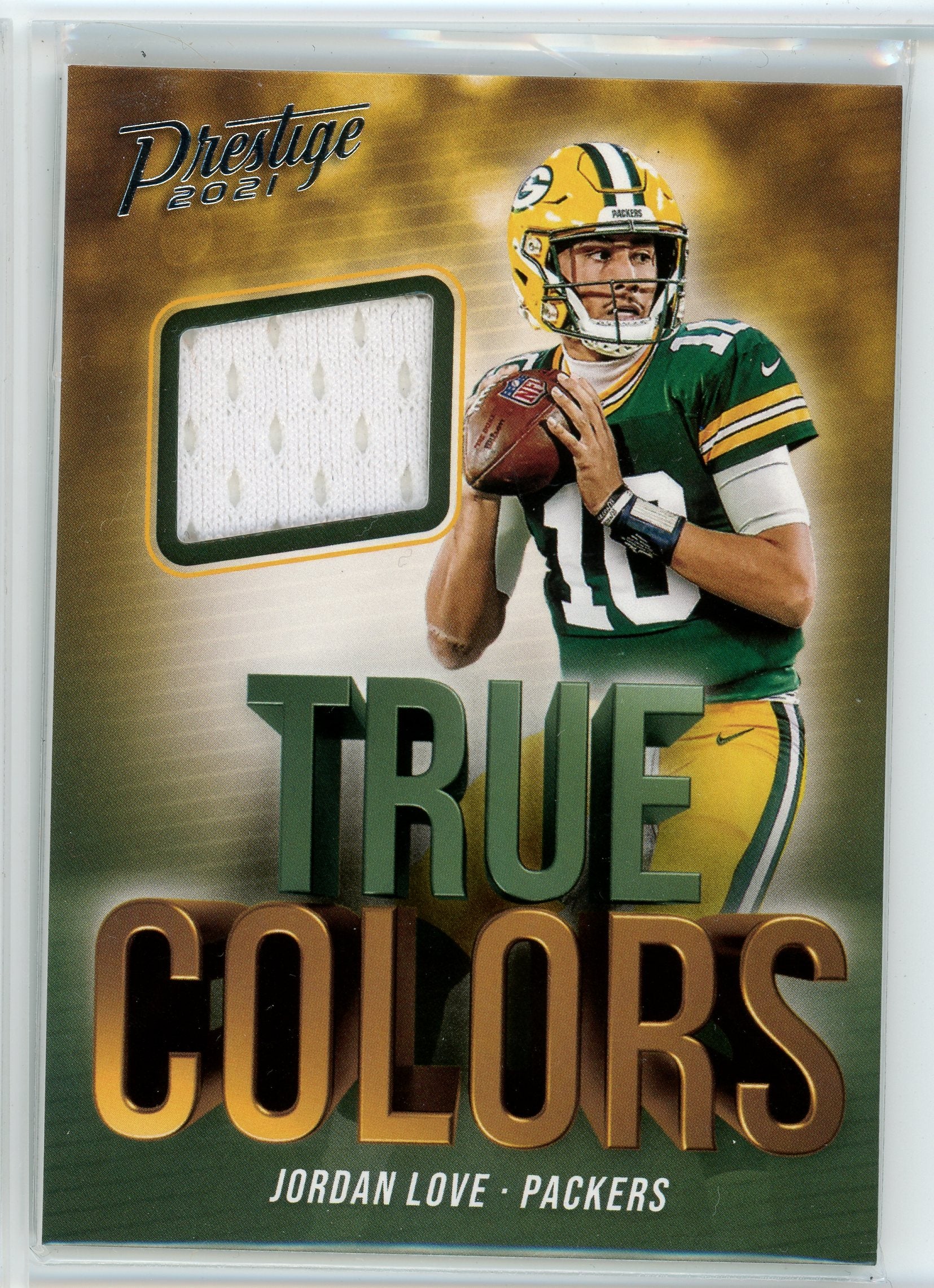 2021 Panini Prestige #TC-JL Jordan Love True Colors Xtra Points Red