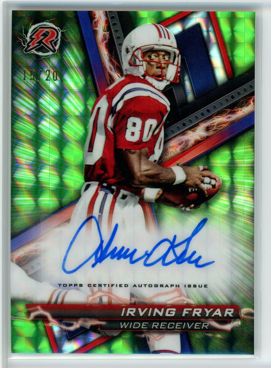 2024 Topps Composite #RA-IF Irving Fryar Resurgence Sig. Green Geometric /20