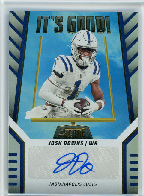 2024 Score #IG-JDS Josh Downs It's Good! Graphs