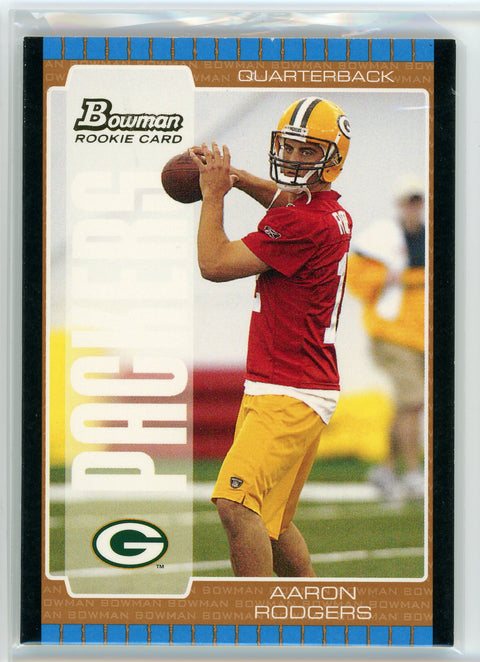 2005 Bowman #112 Aaron Rodgers Bronze