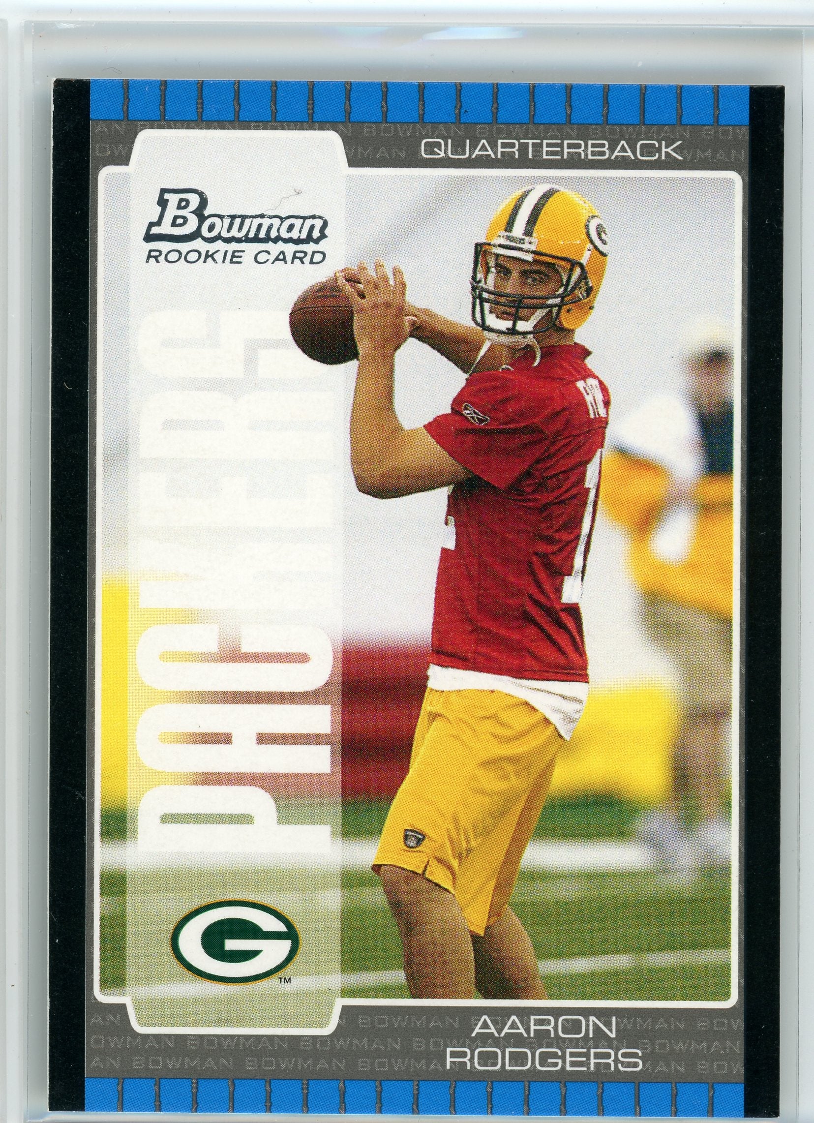 2005 Bowman #112 Aaron Rodgers First Edition