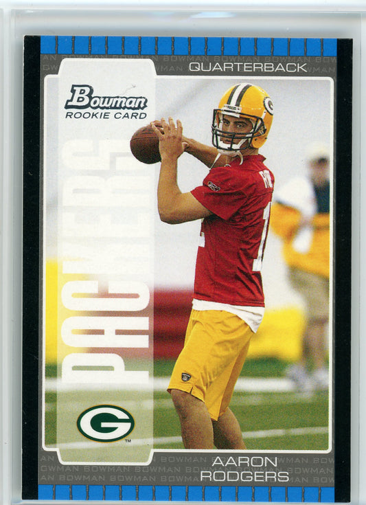 2005 Bowman #112 Aaron Rodgers First Edition