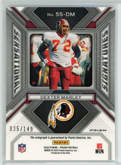 2023 Panini #SS-DM Dexter Manley Sensational Signatures /149
