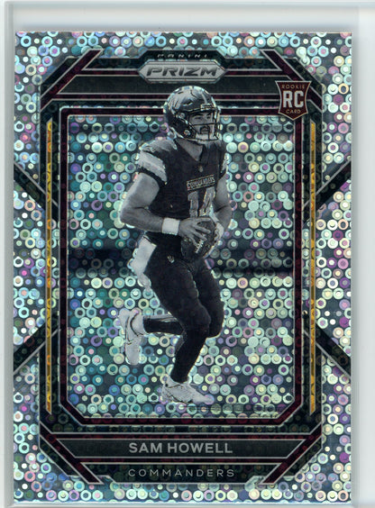 2022 Panini #306 Sam Howell Rookie Variation No Huddle Prizm