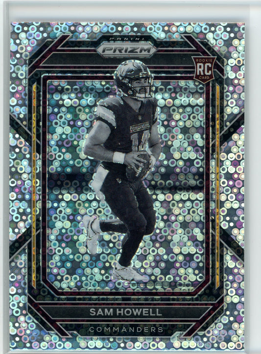 2022 Panini #306 Sam Howell Rookie Variation No Huddle Prizm