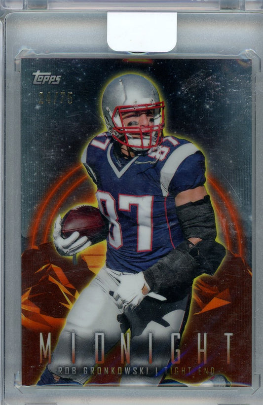 2024 Topps Composite #331 Rob Gronkowski Midnight /75