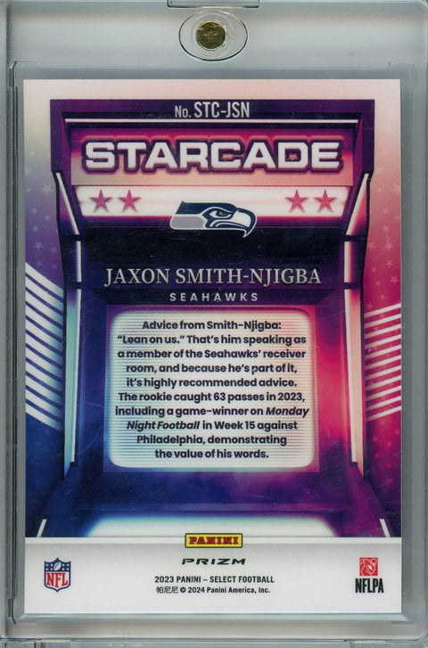 2023 Panini Select #STC-JSN Jaxon Smith-Njigba Starcade