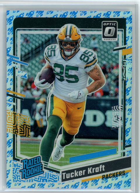 2023 Donruss Optic #243 Tucker Kraft Rocket Ship Prizm