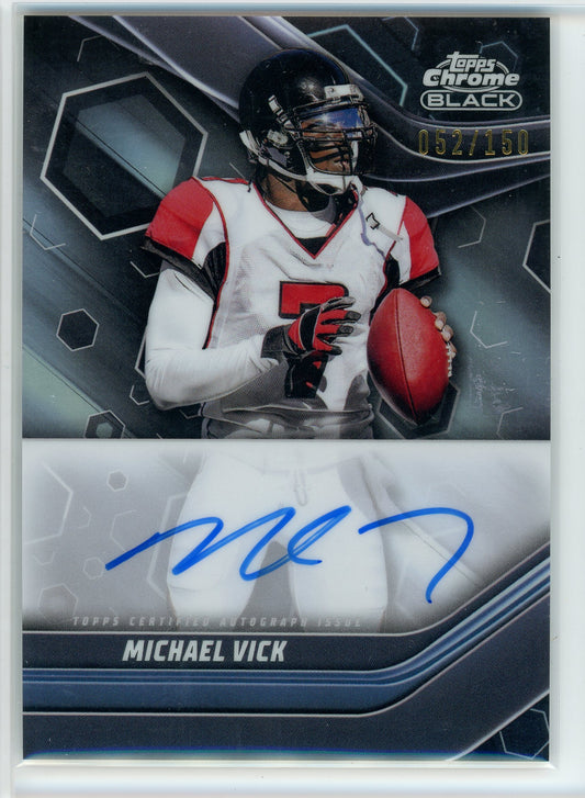 2024 Topps Chrome Black #TCBA-MV Michael Vick Auto /150