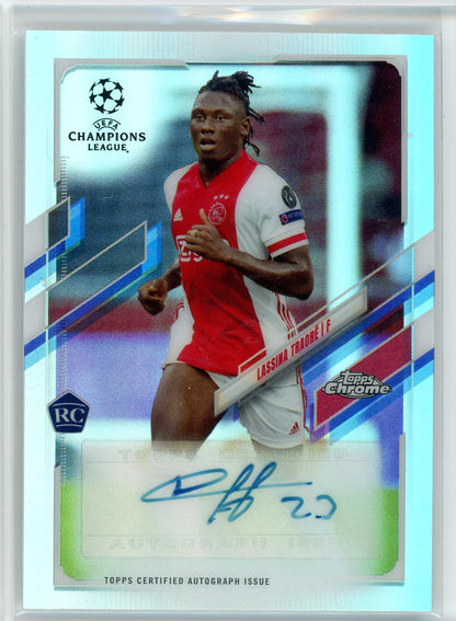 2021 Topps Chrome #CA-LT Lassina Traoré Holo Auto